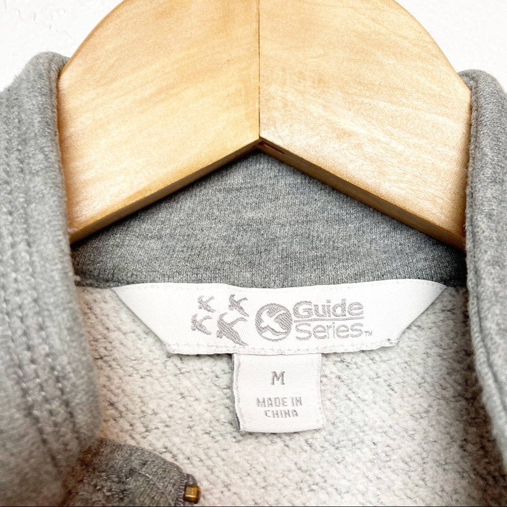Guide series grey zip up sweatshirt M - Picture 3 of 7